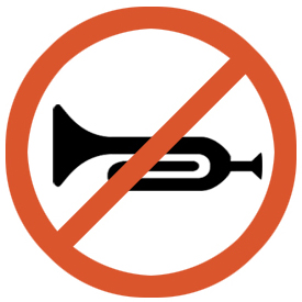 Audible Warning Devices Prohibited