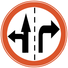 Lane Control Sign / Multi-Directional Traffic
