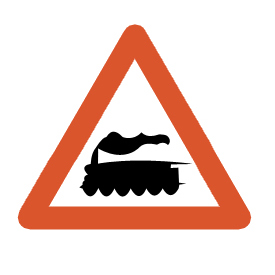 Level Crossing Without Gate / Railway Crossing