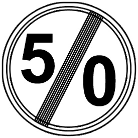 End of Speed Limit Imposed