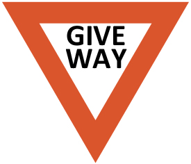 Give Way / Yield