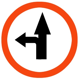 Go Straight or Turn Left