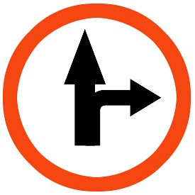 Go Straight or Turn Right