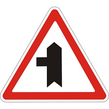 Side Road Joining from Left