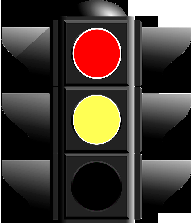 Stop on Red and Yellow Lights